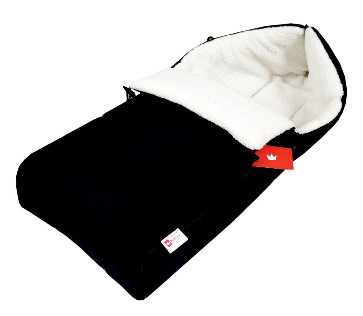 Fusak K4 bouclé - čierna produkt