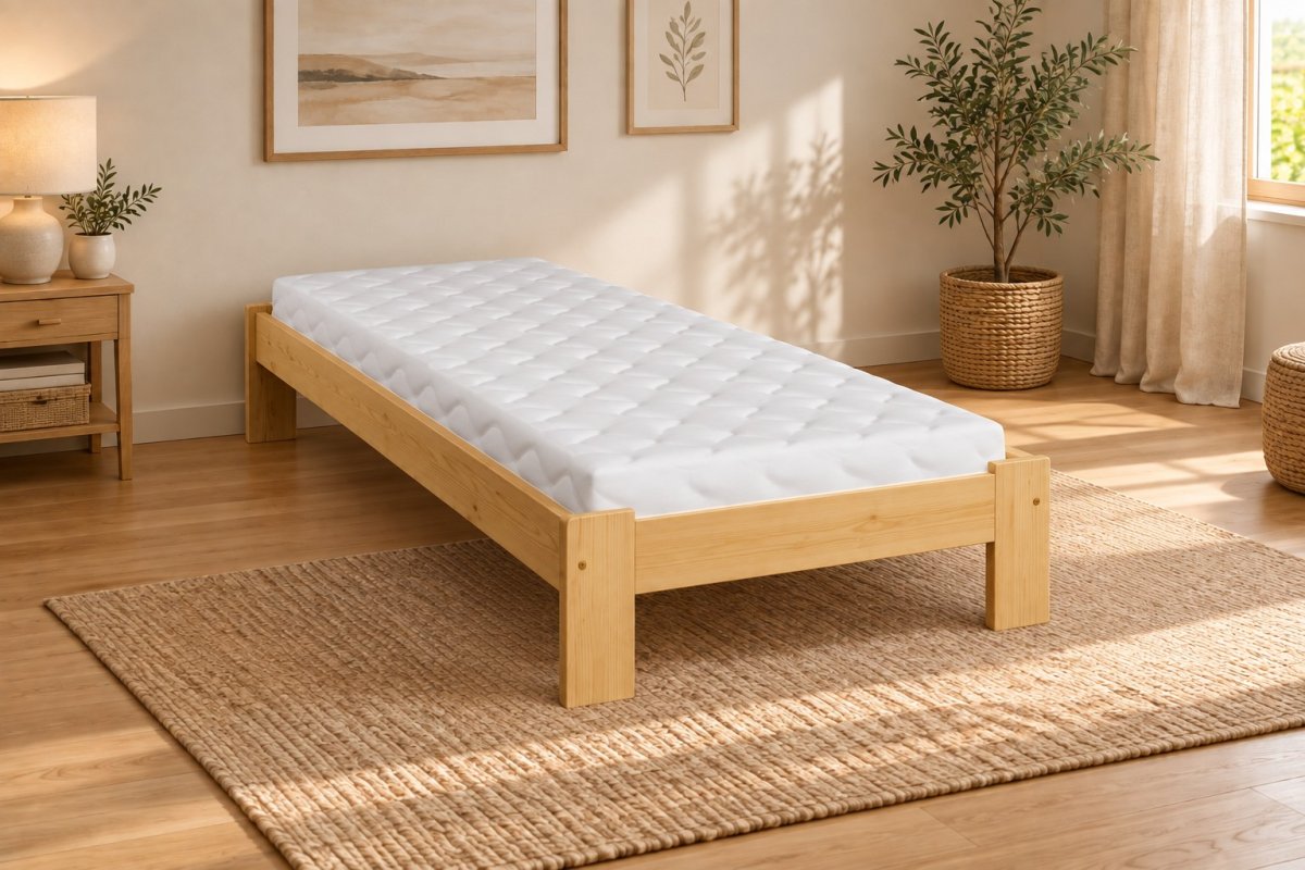 Posteľ z masívu borovice Adam 90x200 cm + rošt ZADARMO produkt