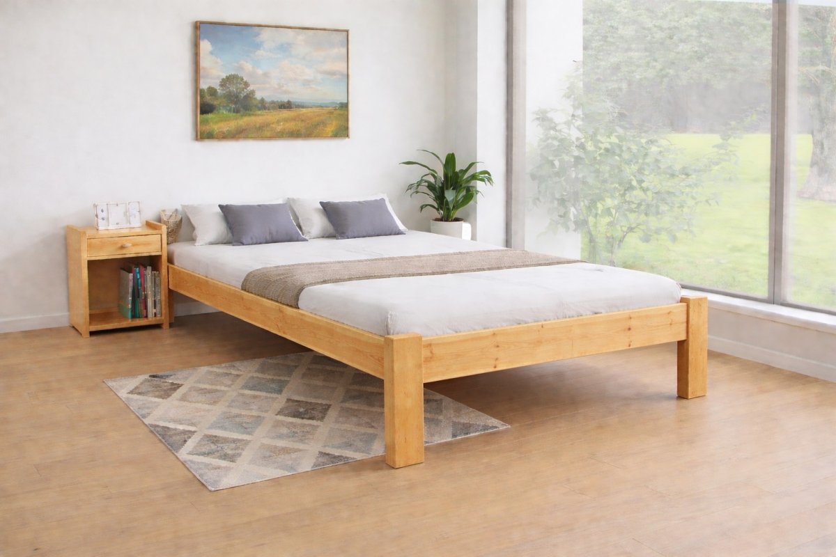 Zvýšená posteľ Celle 120/200 cm z masívu+rošt ZADARMO produkt