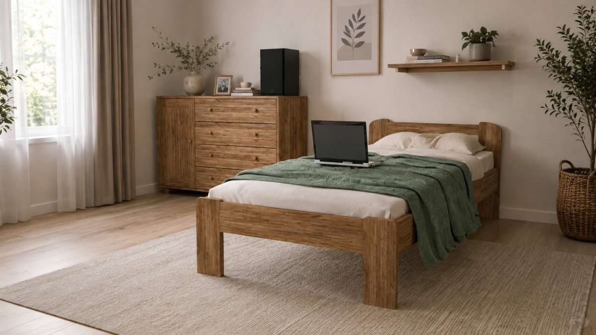 Posteľ z masívu Anetka 80 x 200 cm dub + rošt ZADARMO produkt