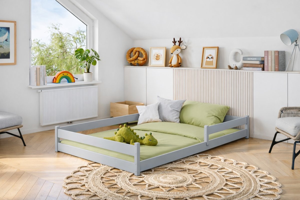 Detská montessori posteľ Axel 140x200 cm + rošt ZADARMO produkt