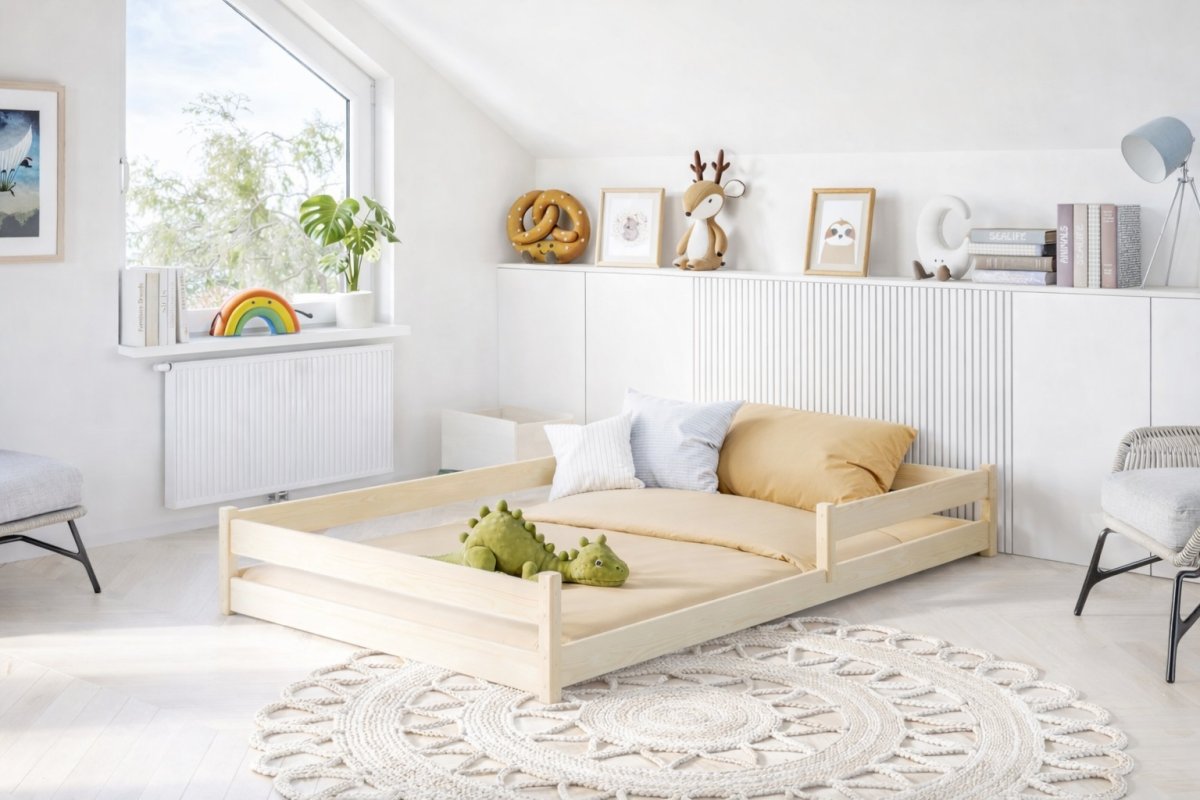 Detská montessori posteľ Axel 140x200 cm + rošt ZADARMO produkt