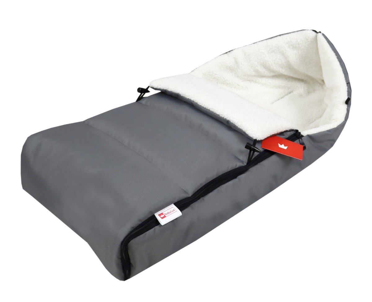 Fusak K4 bouclé - šedá produkt