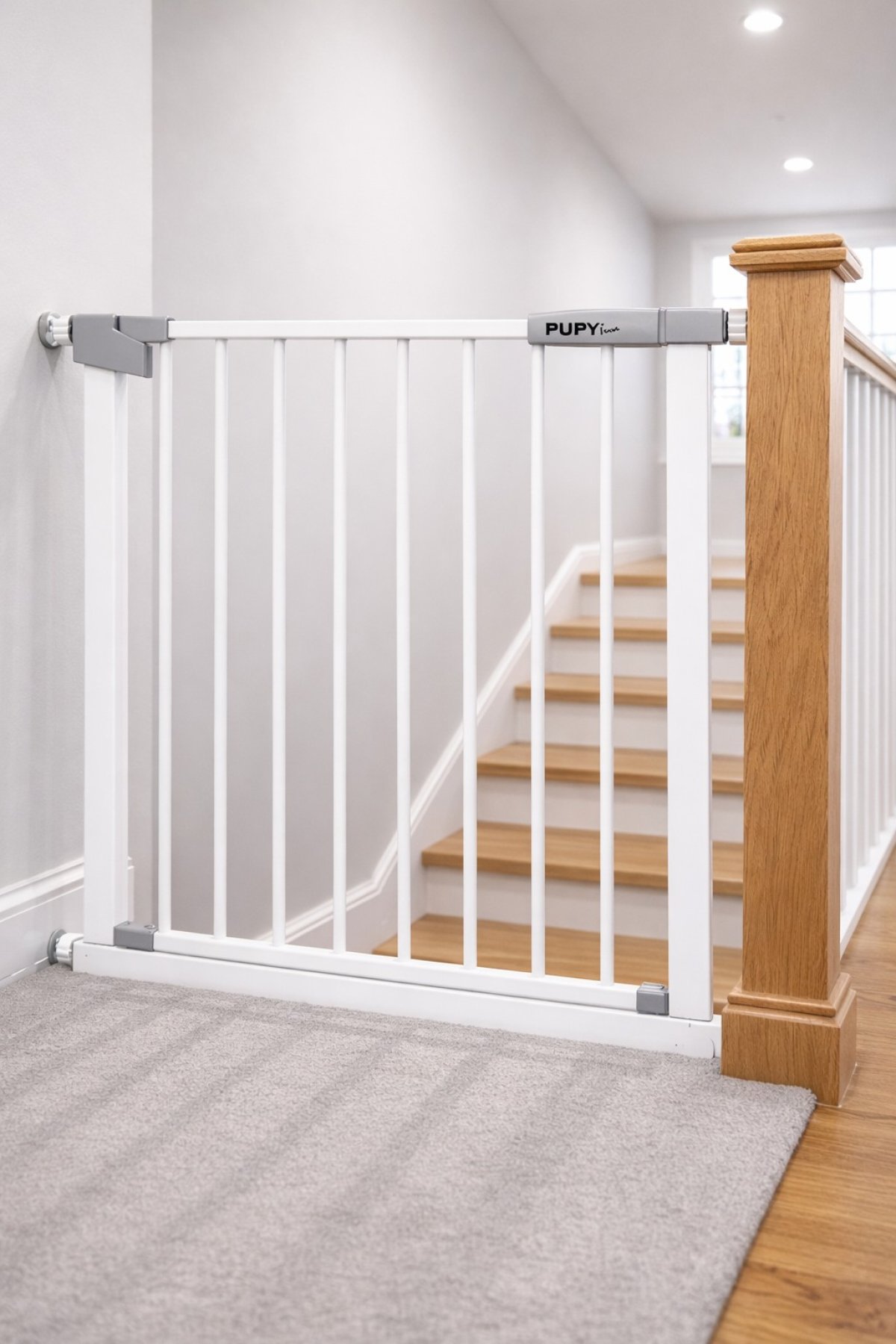 Zábrana Pupyhou 63-70 cm - dvere/schody / biela produkt