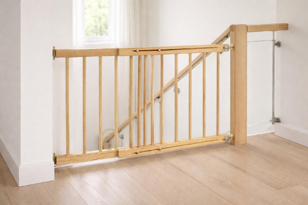 Zábrana dvere, schody 102-172 cm - výška 82 cm produkt