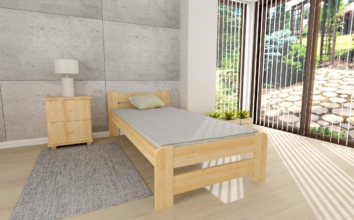 Posteľ z masívu Union 80 x 200 cm + rošt ZADARMO produkt