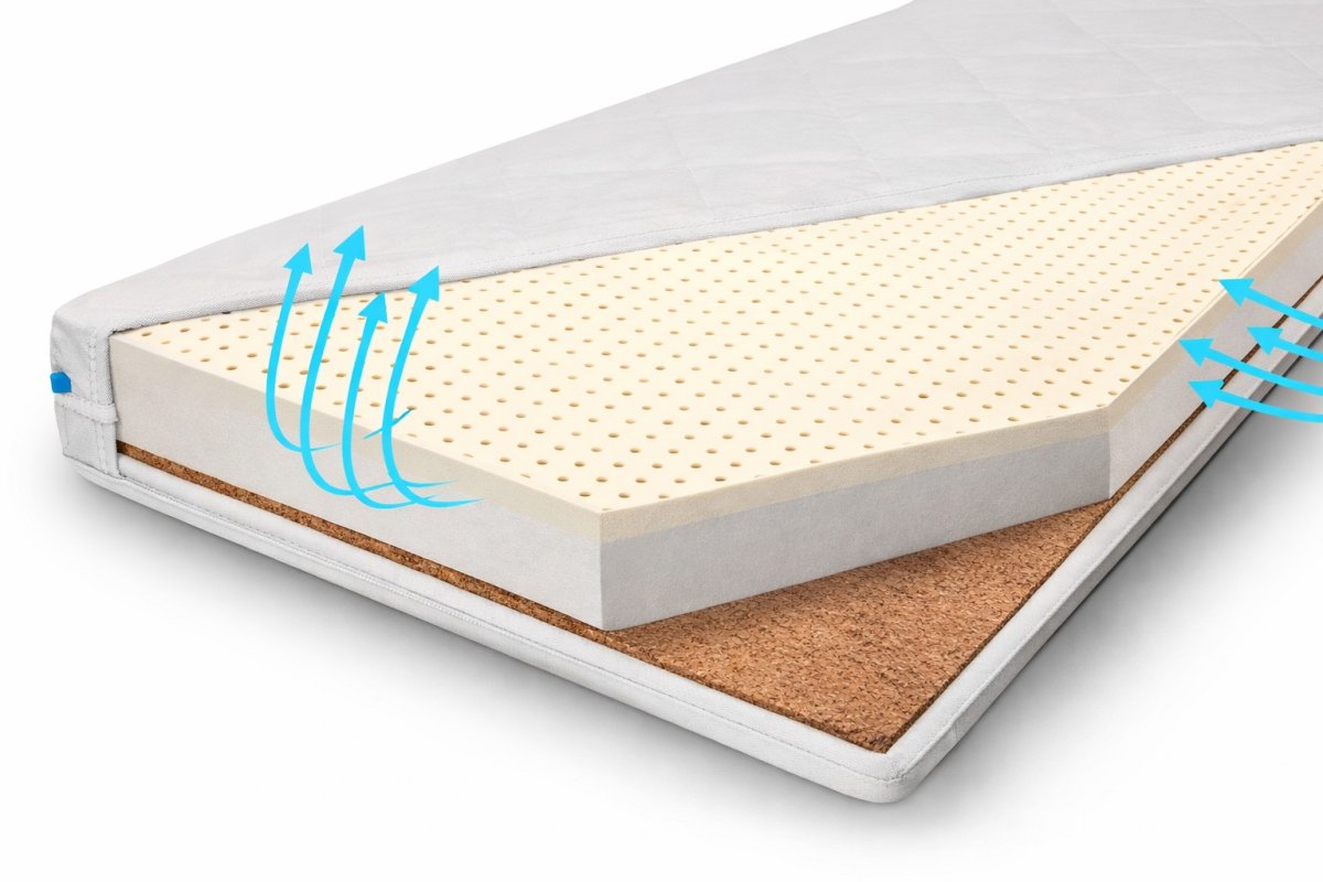 Matrac penový 120 x 60 x 12 cm latex / kokos produkt