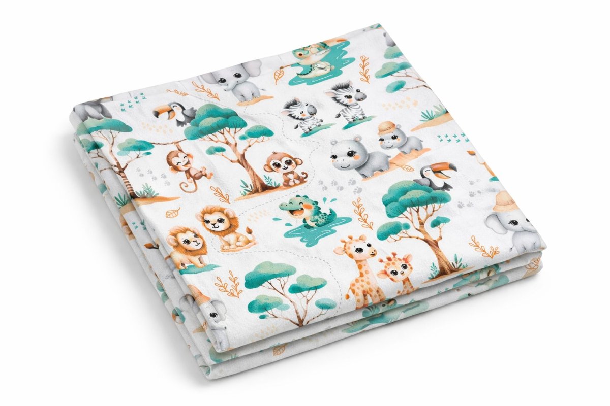 Plienka bavlna potlač - mláďatá produkt