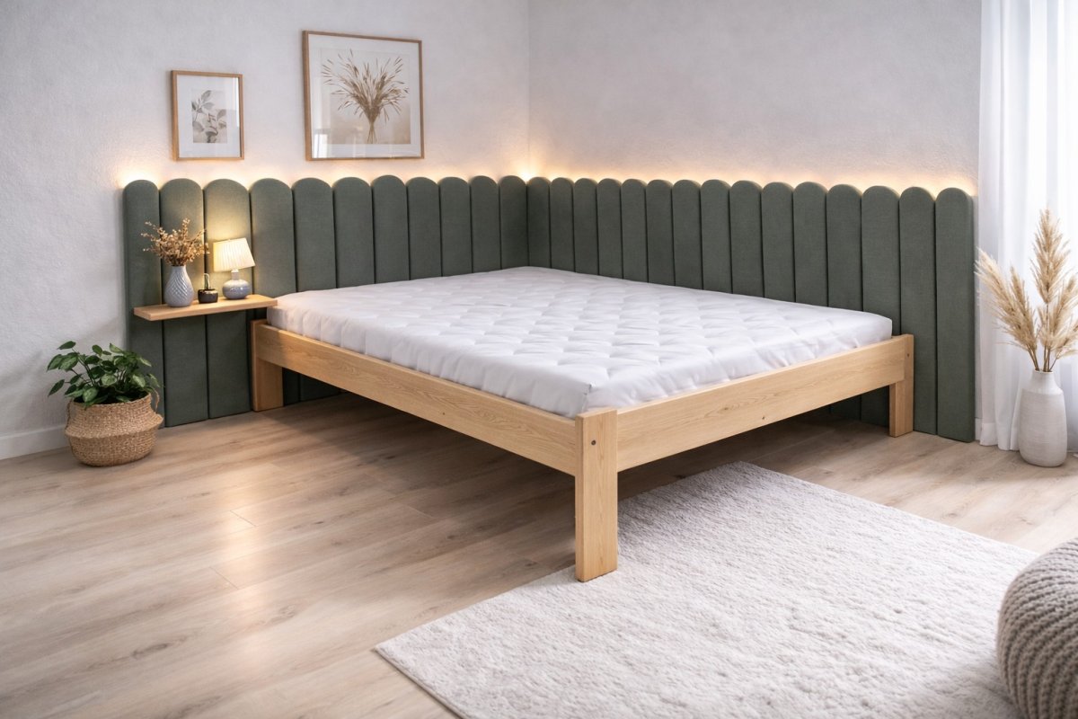 Čalúnený panel Plot 5 cm - sivobéžová 04 produkt