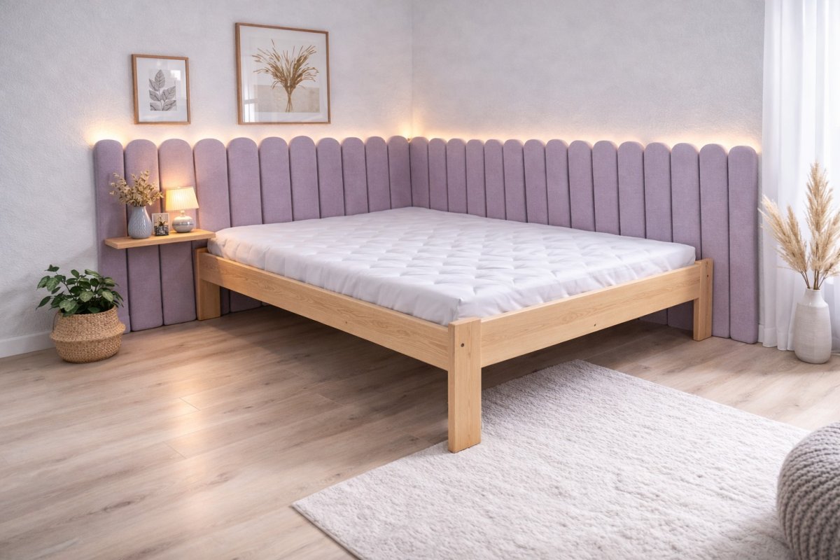 Čalúnený panel Plot 5 cm - levanduľová 13 produkt