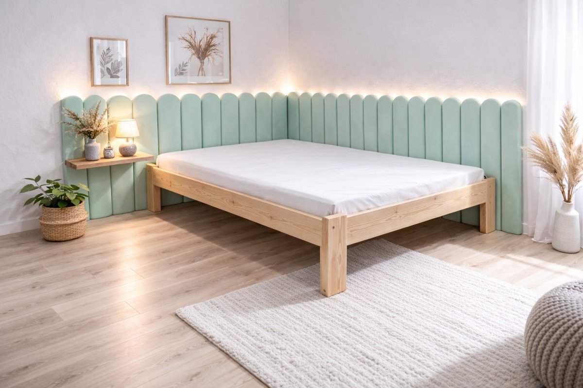 Čalúnený panel Plot 3 cm - mátová 15 produkt