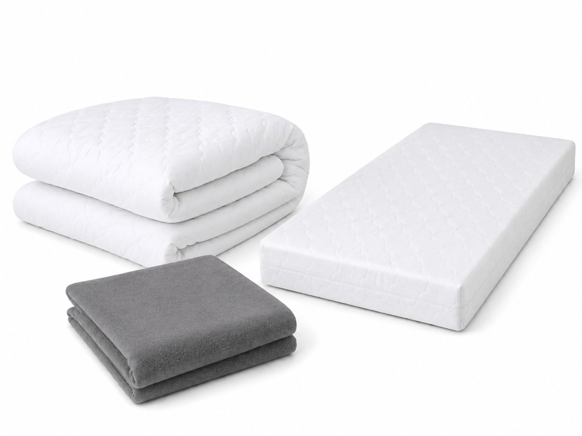 Matrac 160x80x10 cm + plachta + prikrývka 140x200 cm produkt