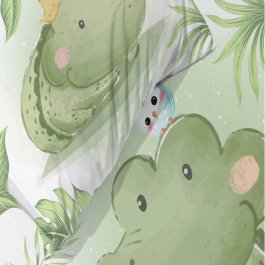 Detské obliečky do postieľky 100/135 cm - Krokodíl produkt