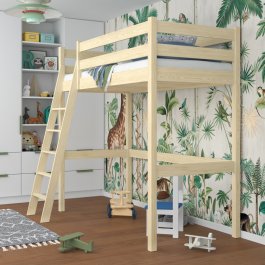 Zvýšená posteľ Betty + matrac Optimal + rošt ZADARMO produkt