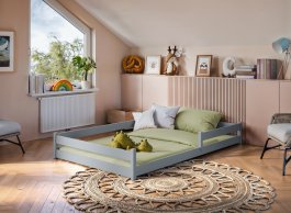 Detská montessori posteľ Axel 140x200 cm + rošt ZADARMO produkt