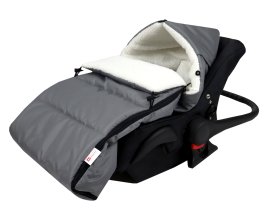 Fusak K4 bouclé - šedá produkt