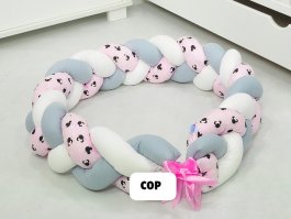 Mantinel cop pletený - myšky růžové produkt