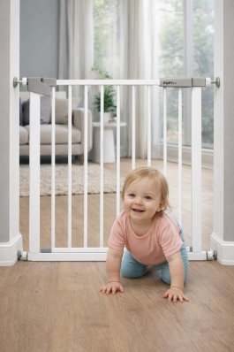 Zábrana Pupyhou 63-70 cm - dvere/schody / biela produkt