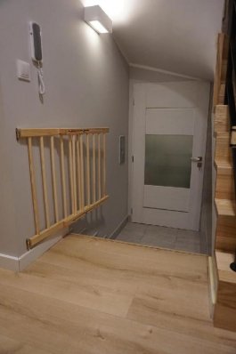 Zábrana dvere, schody 52-72 cm - výška 68 cm N1 produkt