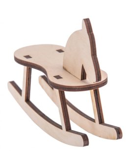 Drevený hojdací koník - 15 cm produkt