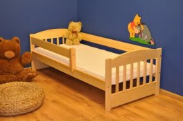 Posteľ Edík 160/80 cm + rošt - masív borovica produkt