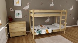 Poschodová posteľ Gino 180x80 cm + rošty ZADARMO - TOP CENA !!! produkt