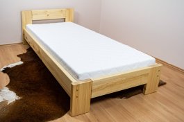Posteľ Káťa z masívu borovice 4 cm - 90x200 cm + rošt ZADARMO produkt