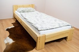 Posteľ Káťa z masívu borovice 4 cm - 80x200 cm + rošt ZADARMO produkt