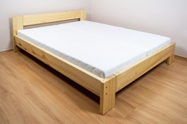 Posteľ Káťa z masívu borovice 4 cm - 140x200 cm + rošt ZADARMO produkt