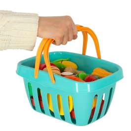 Detská sada potravín a kuchynského vybavenia s košíkom (veľká sada) produkt