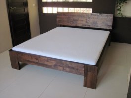 Posteľ LK2 120x200 cm - bukový masív o sile 4 cm + rošt ZADARMO produkt