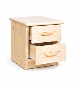 Nočný stolík z masívu Darinka - smrek produkt