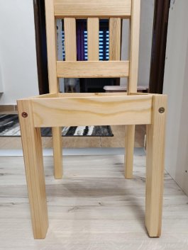 Detská lavica z masívu borovice produkt