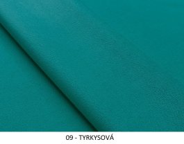 Čalúnený panel Plot 3 cm - tyrkysová 09 produkt