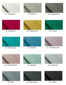 Čalúnený panel Plot 5 cm - levanduľová 13 produkt